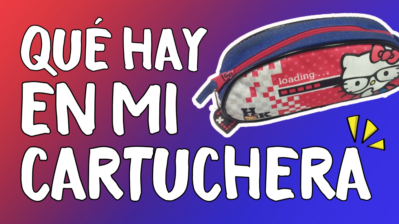 ¿Qué hay en mi Cartuchera? · Materiales, Swatches y Organización