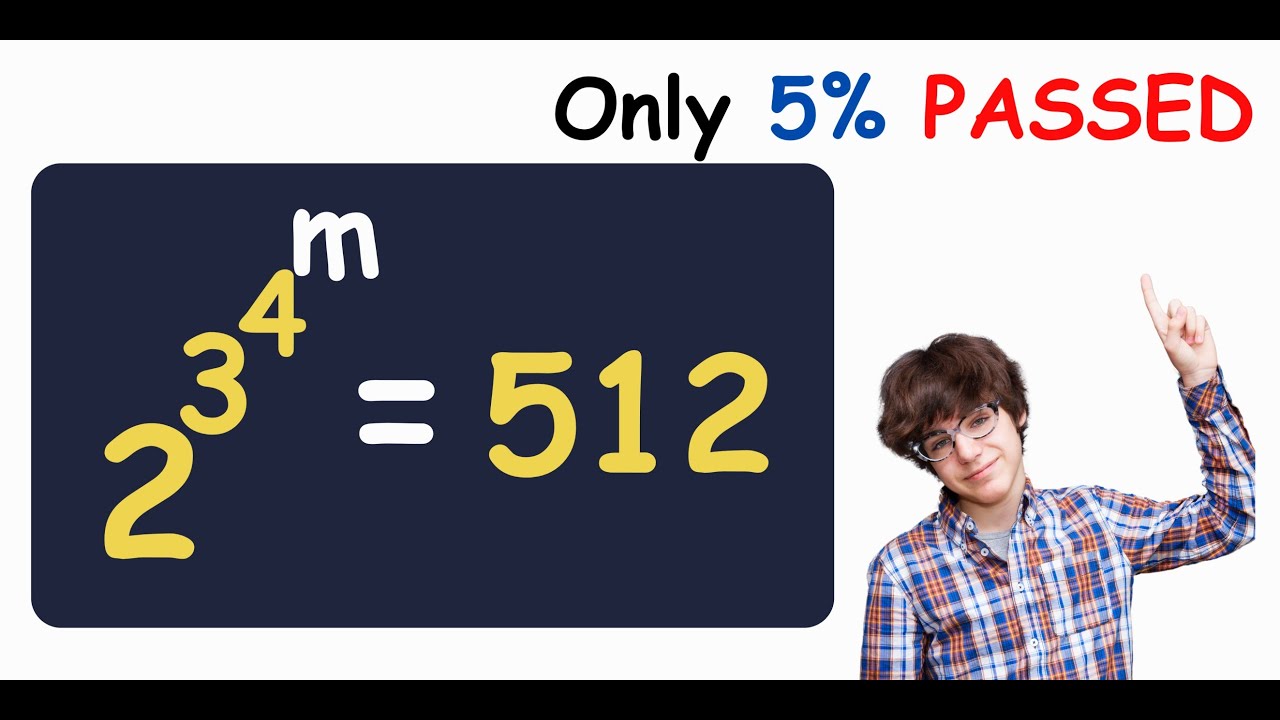 A Beautiful Exponential Mathematics | m = ?