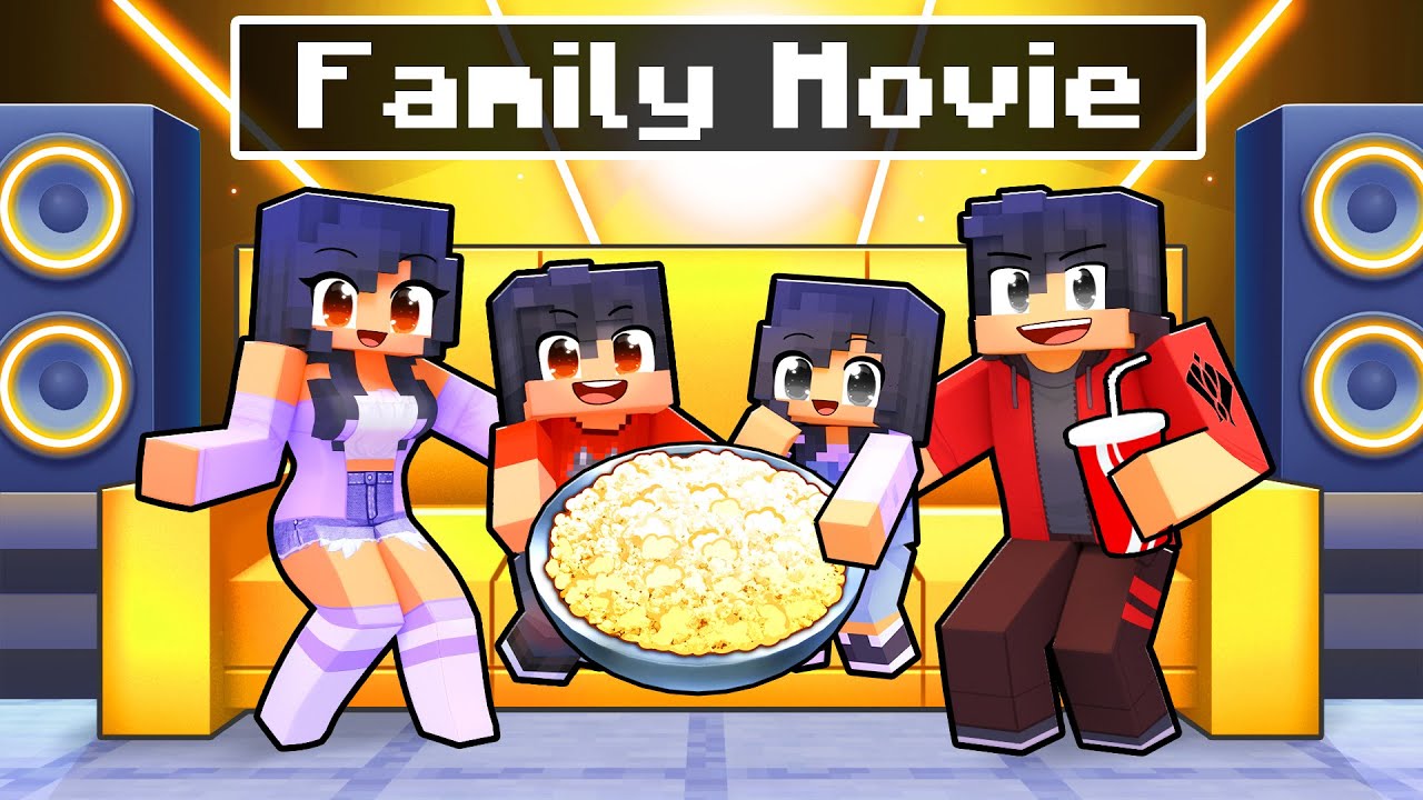 Making the BIGGEST FAMILY MOVIES in Minecraft!