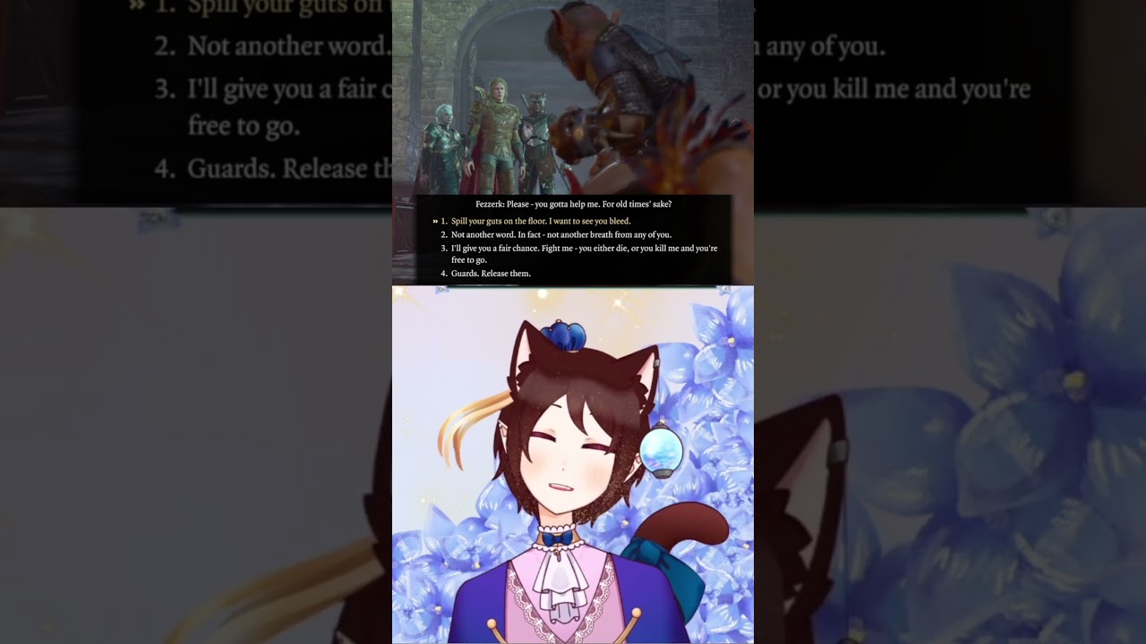 [ENVtuber] Fanservice voice makes lines WORK