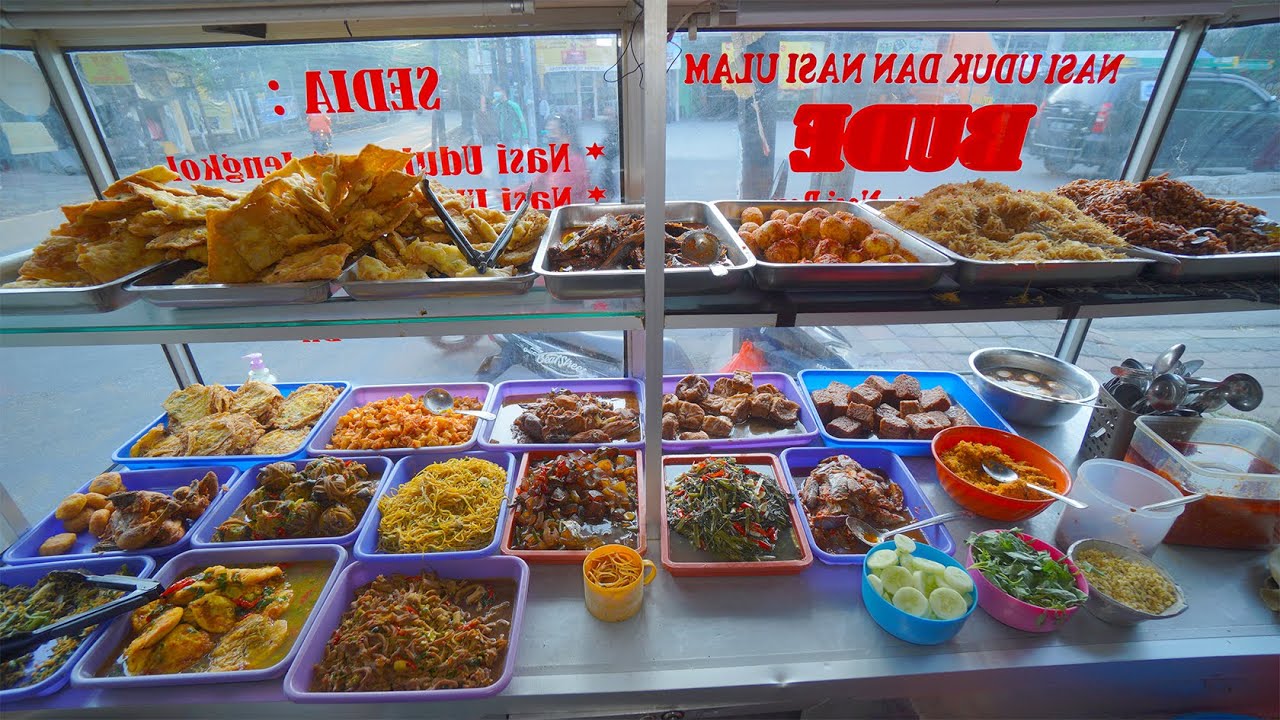 NASI UDUK HARGA 20 RIBU LAUKNYA BANYAK BANGET !!!