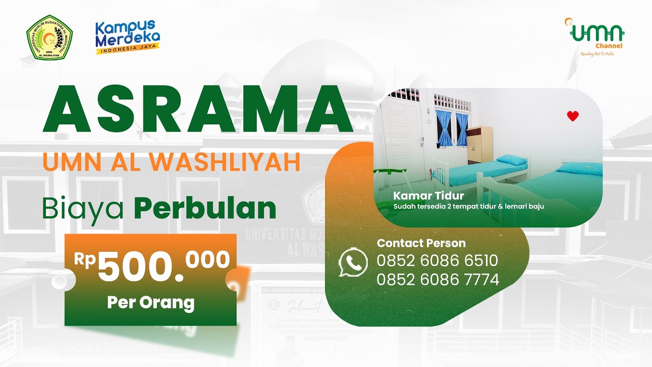 Asrama Mahasiswa UMN Al Washliyah
