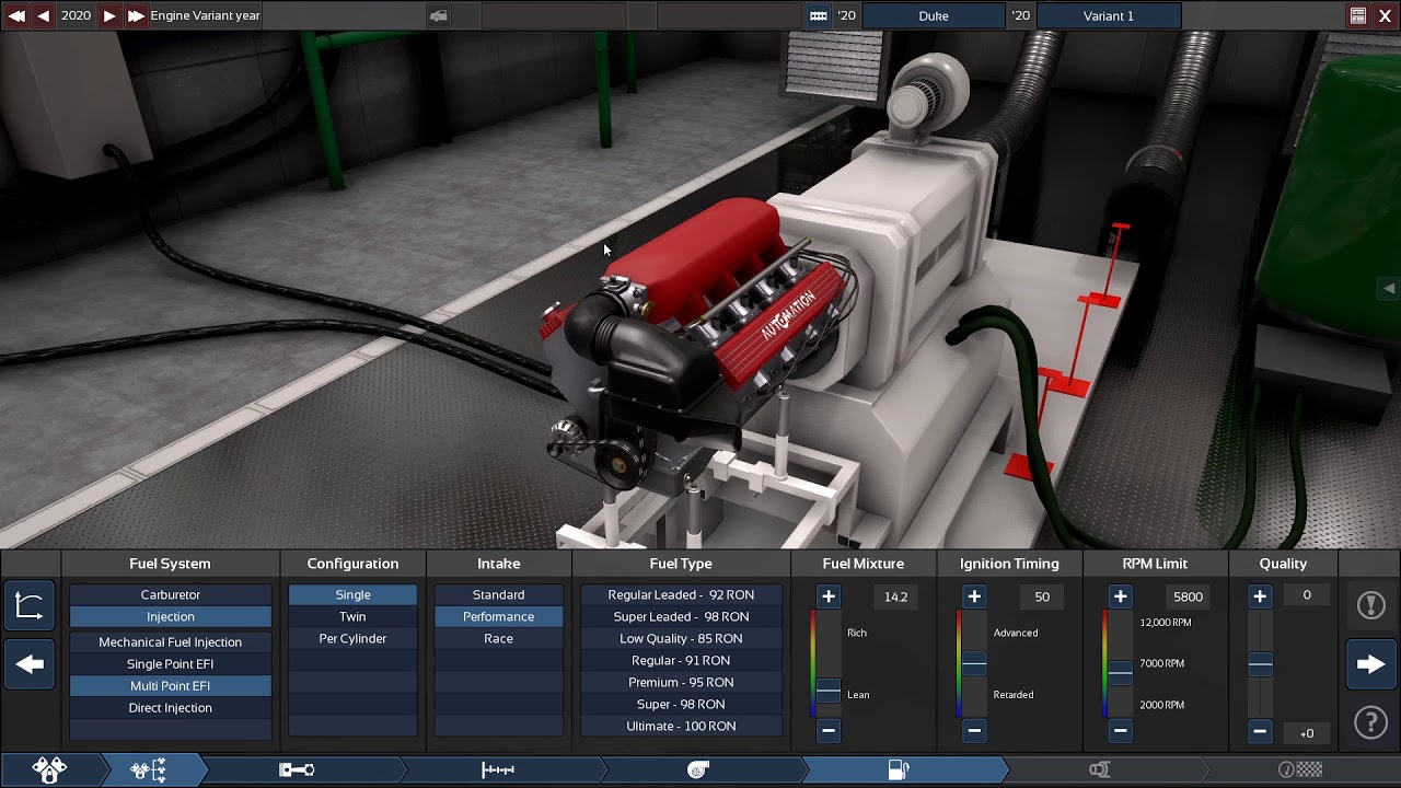 Basic Engine Tuning in Automation Tutorial