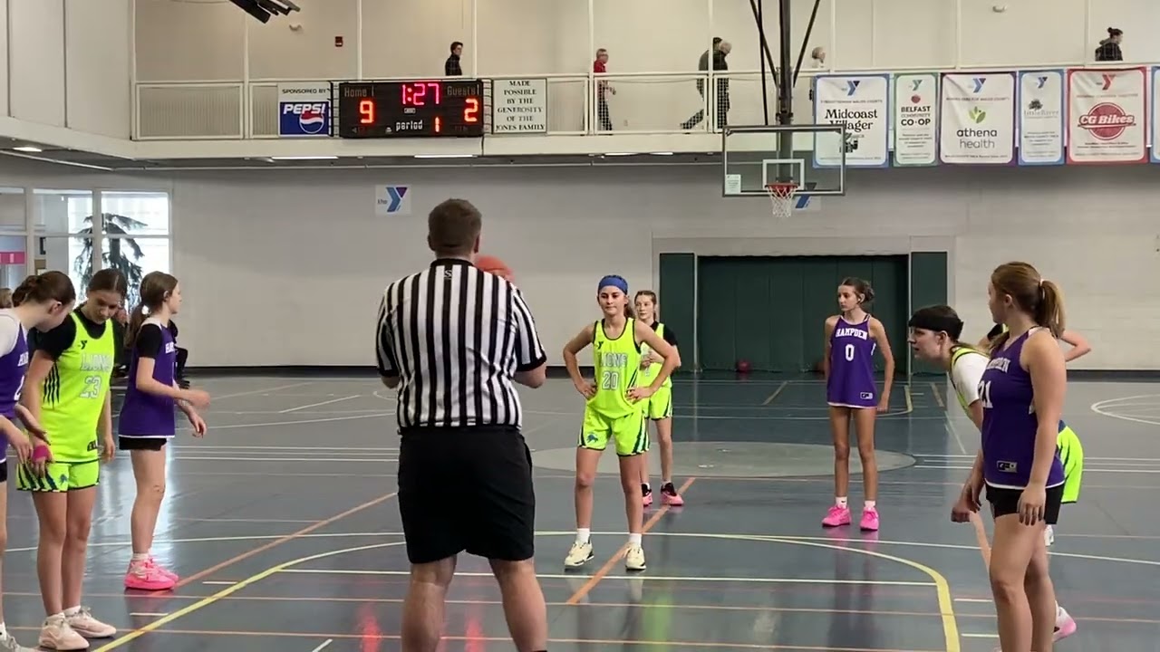 Belfast Y vs. Hampden playoffs . Belfast win 38-29