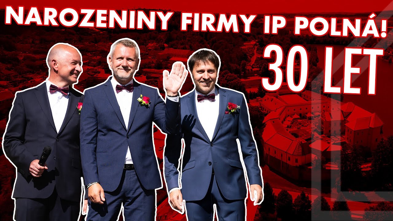 🏆 Oslavili jsme 30 Łęt firmy IP POLNÁ 🥳 - ve velkém stylu 💪🏻