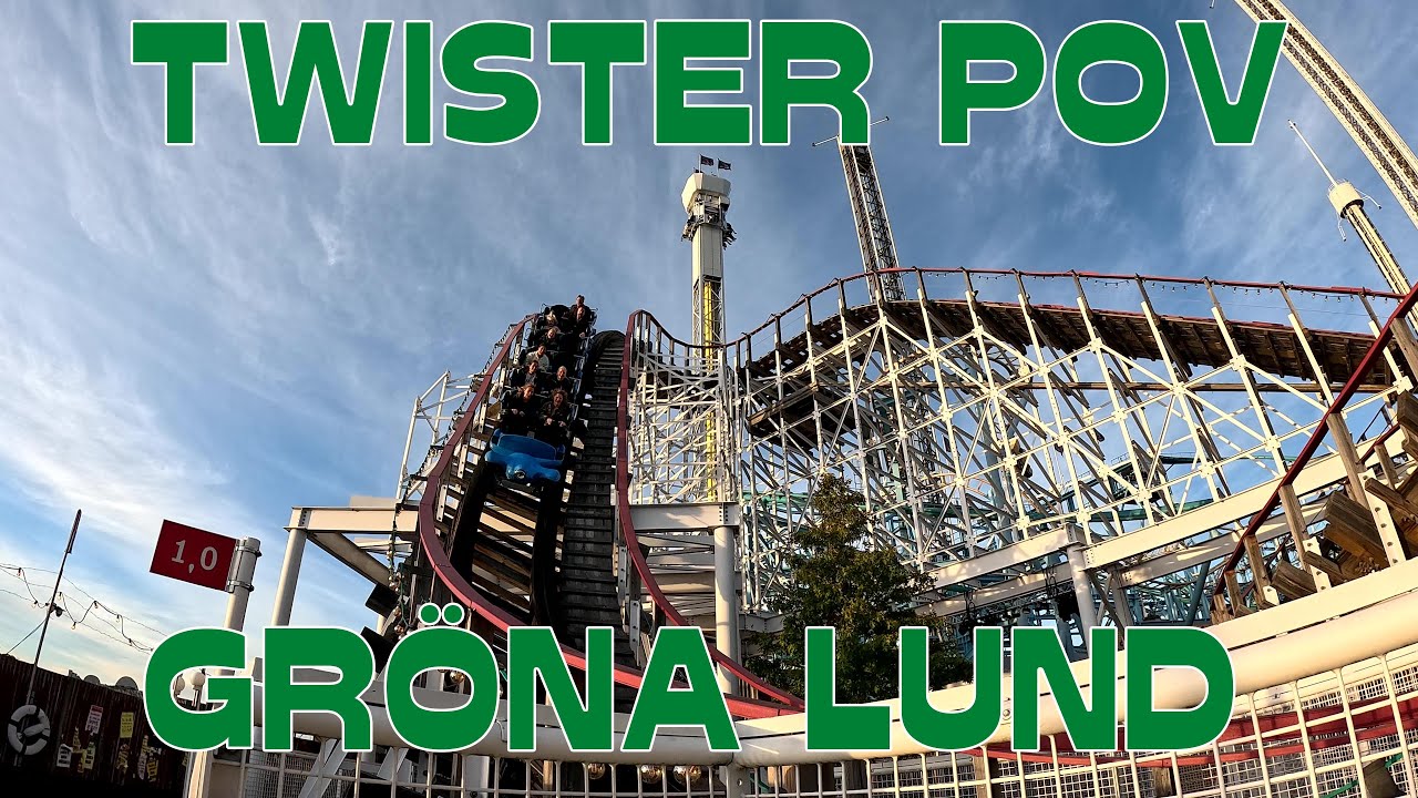 Twister @ Gröna Lund POV - Front Seat & Back Seat