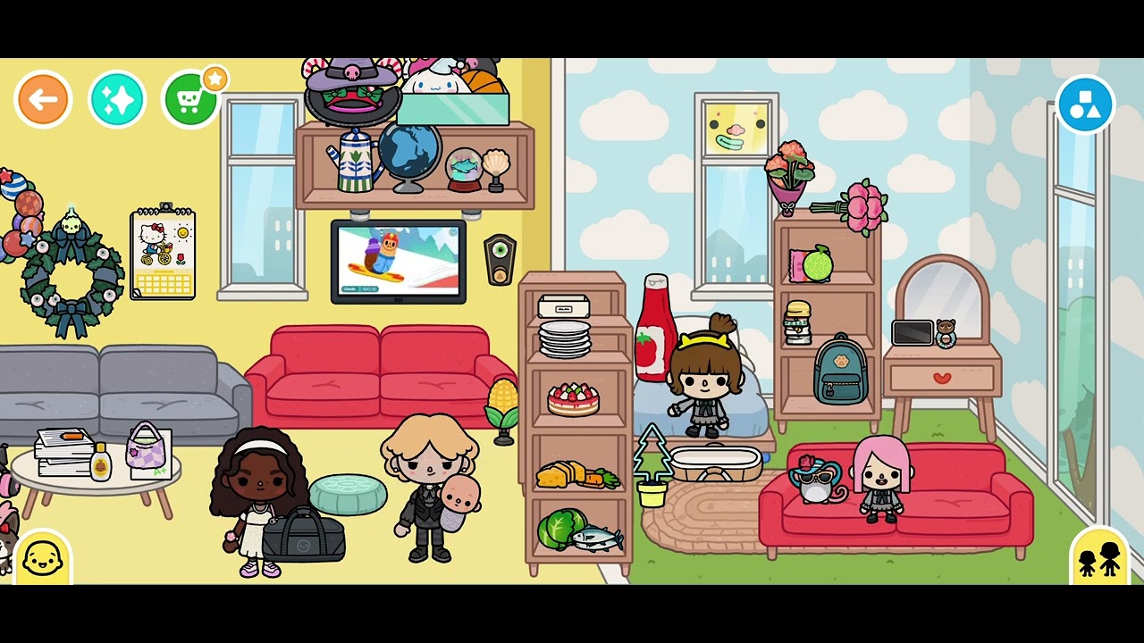 TOCA WORLD OYNADIM #tocaboca #oyun #tocalifeworld #sesli 