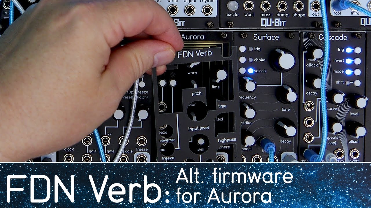 FDN Verb - An official alt. Firmware for Aurora