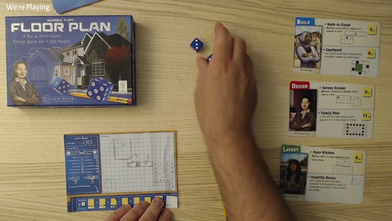 A Year of Solo Board Gaming, Day 240: Floor Plan