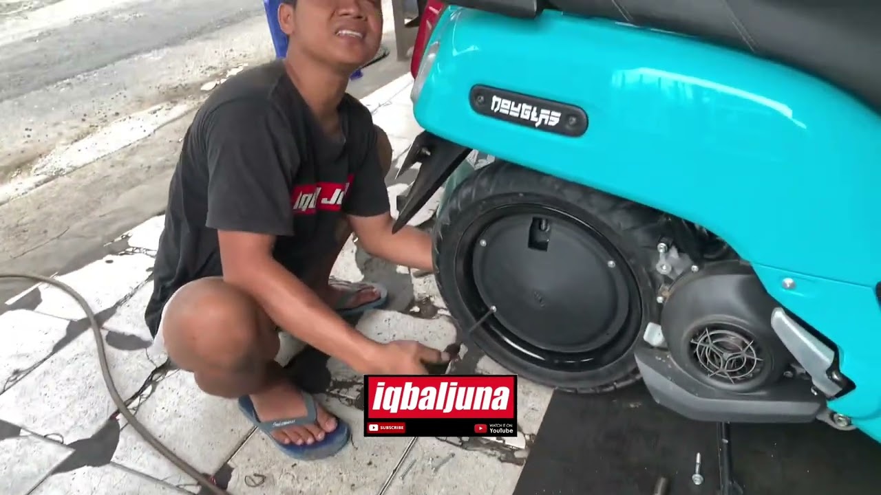 Jadi Makin Klasik | Pasang Wheeldop Yamaha Fazio