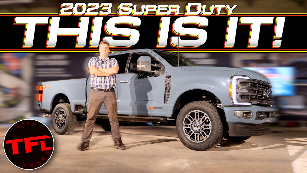 Вот оно! ВСЁ, что вам нужно знать о Ford Super Duty 2023 года