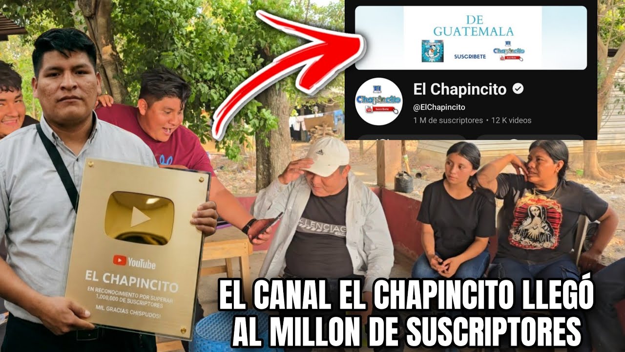 Asi Reaccionó Noe Al Ver El MILLON De Suscriptores En El Canal El Chapincito😱