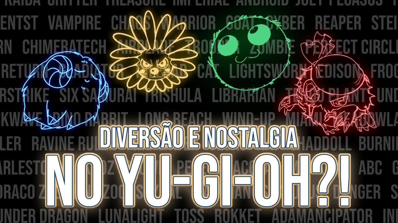 DIVERSÃO E NOSTALGIA NO YU-GI-OH? Conheça os formatos Time Wizard!