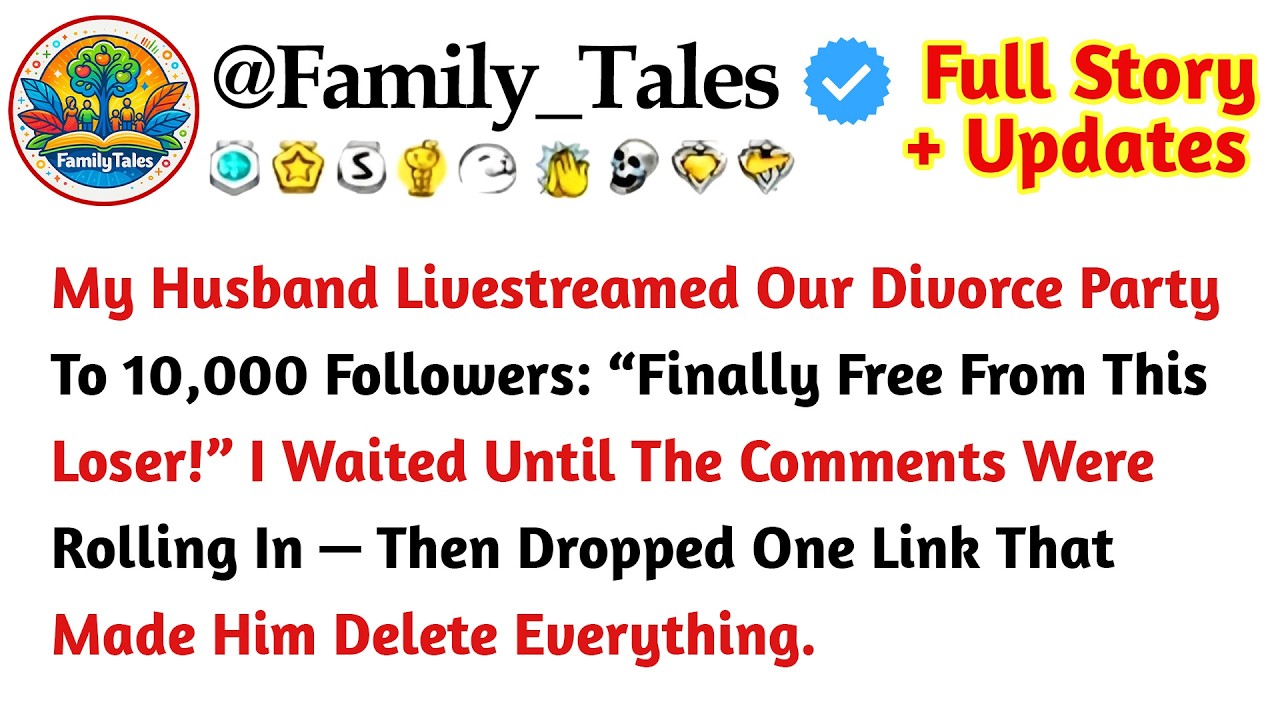 My Husband Livestreamed Our Divorce Party To 10,000 Followers: “Finally Free From This Loser!” I