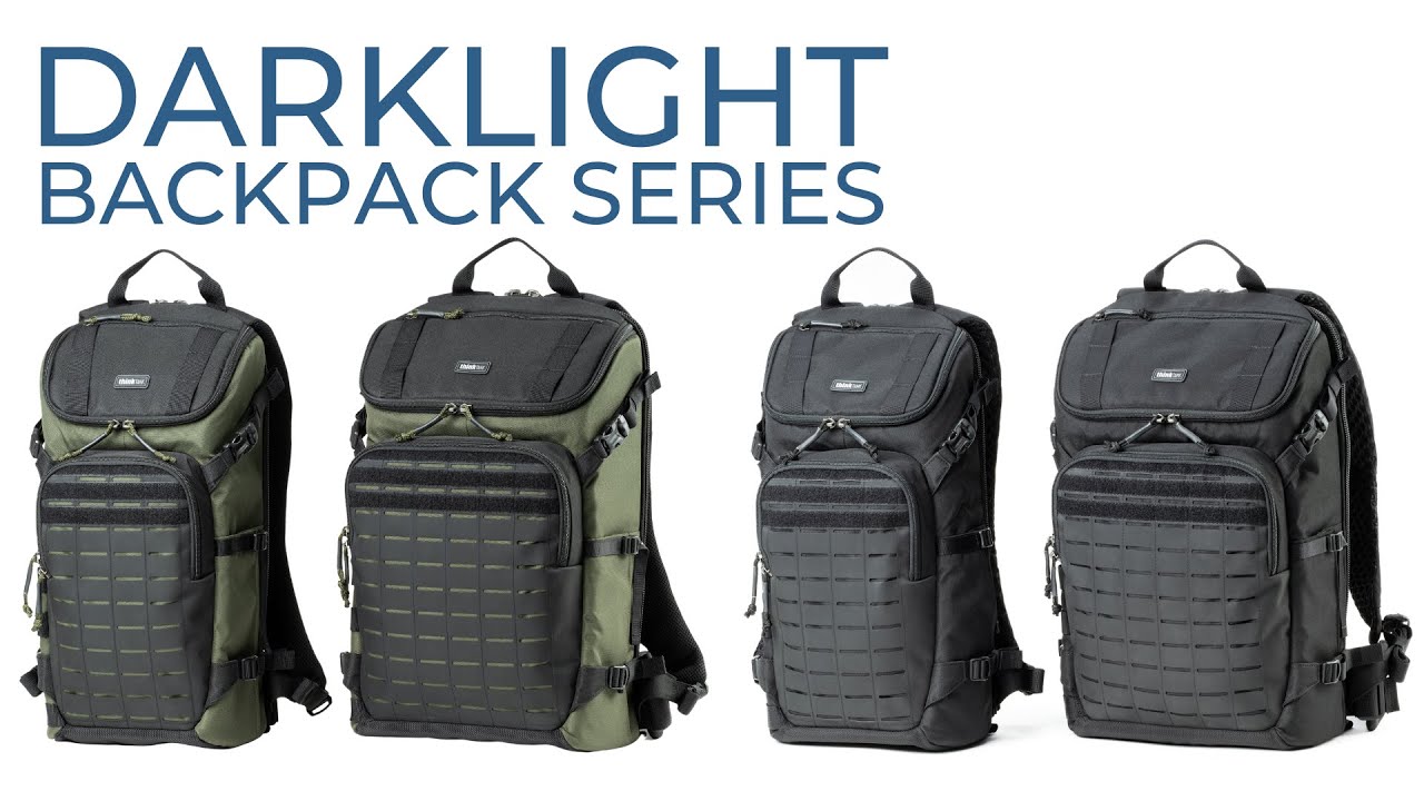 DarkLight Tactical Camera Backpack Series