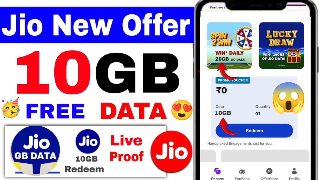 😱jio Free data offer 2026 | Jio free 20GB data offer | Jio new offer 2026 | Jio free data trick