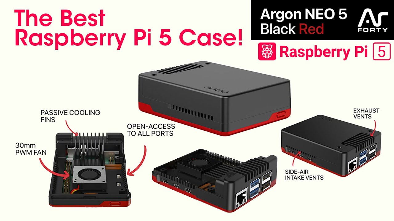 Лучший корпус для Raspberry Pi 5 уже здесь! Argon NEO 5 BRED: практическое применение