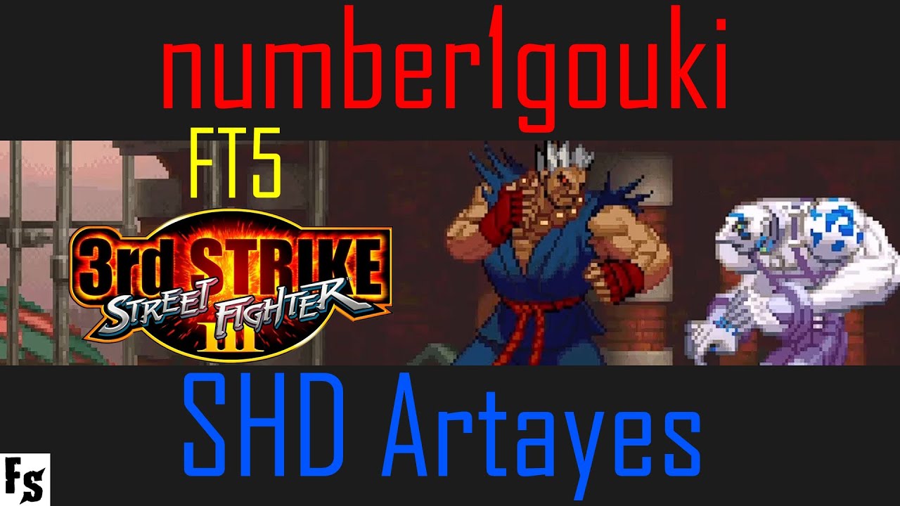 Street Fighter III: Third Strike - number1gouki [Gouki] vs SHD Artayes [Necro] (Fightcade FT5)