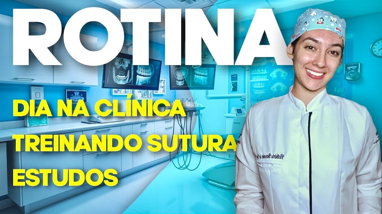 ROTINA de uma estudante de Odontologia: Clínica, Estudos e Treinando Sutura! 🦷✨