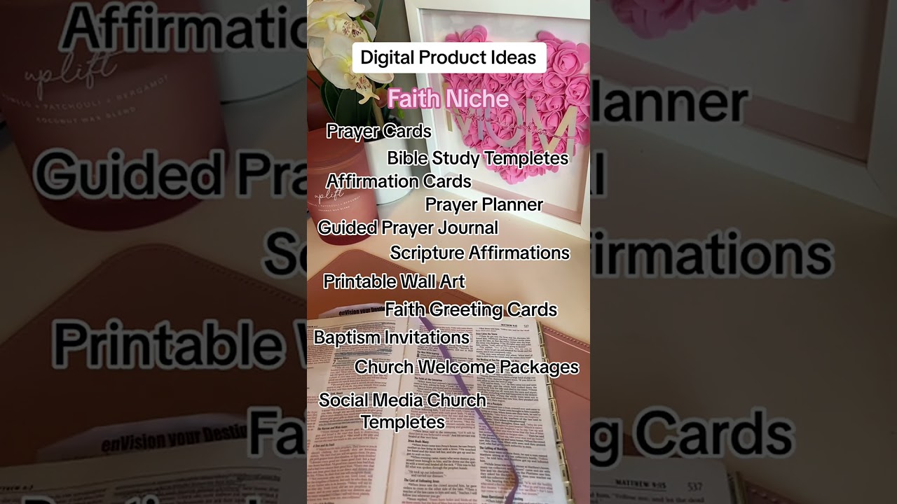 Faith-based digital products for beginners