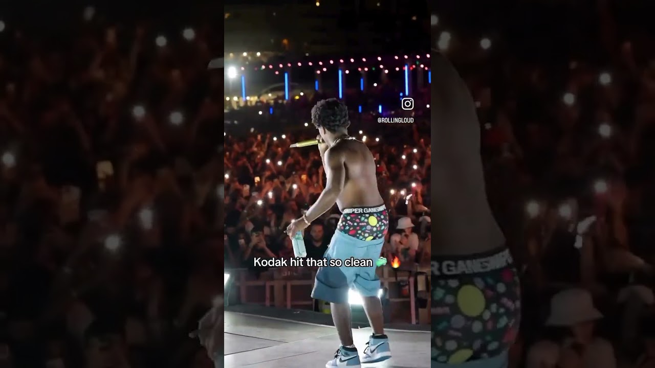 #rollingloud #kodakblack KODAK IS A LEGEND👑