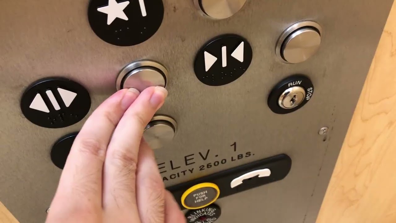? Mod. by ThyssenKrupp Hydraulic Elevator at SJCC Cosmetology Building in San Jose, CA
