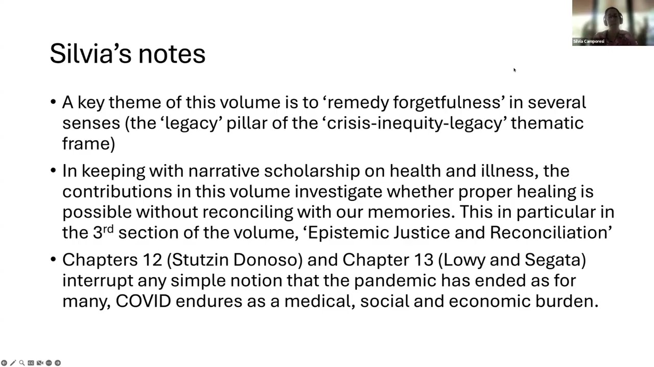 Crisis, inequity and legacy   Book launch
