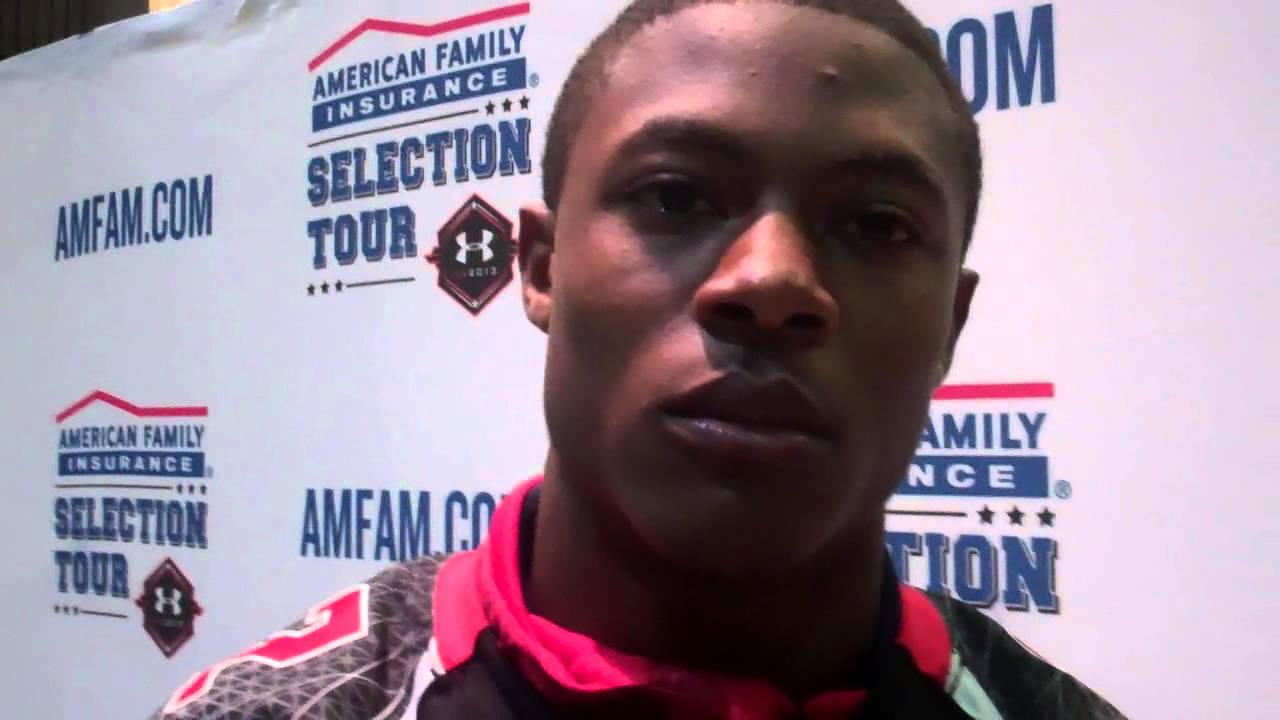 Northwestern DB Artie Burns talks about Under Armour selection.MP4