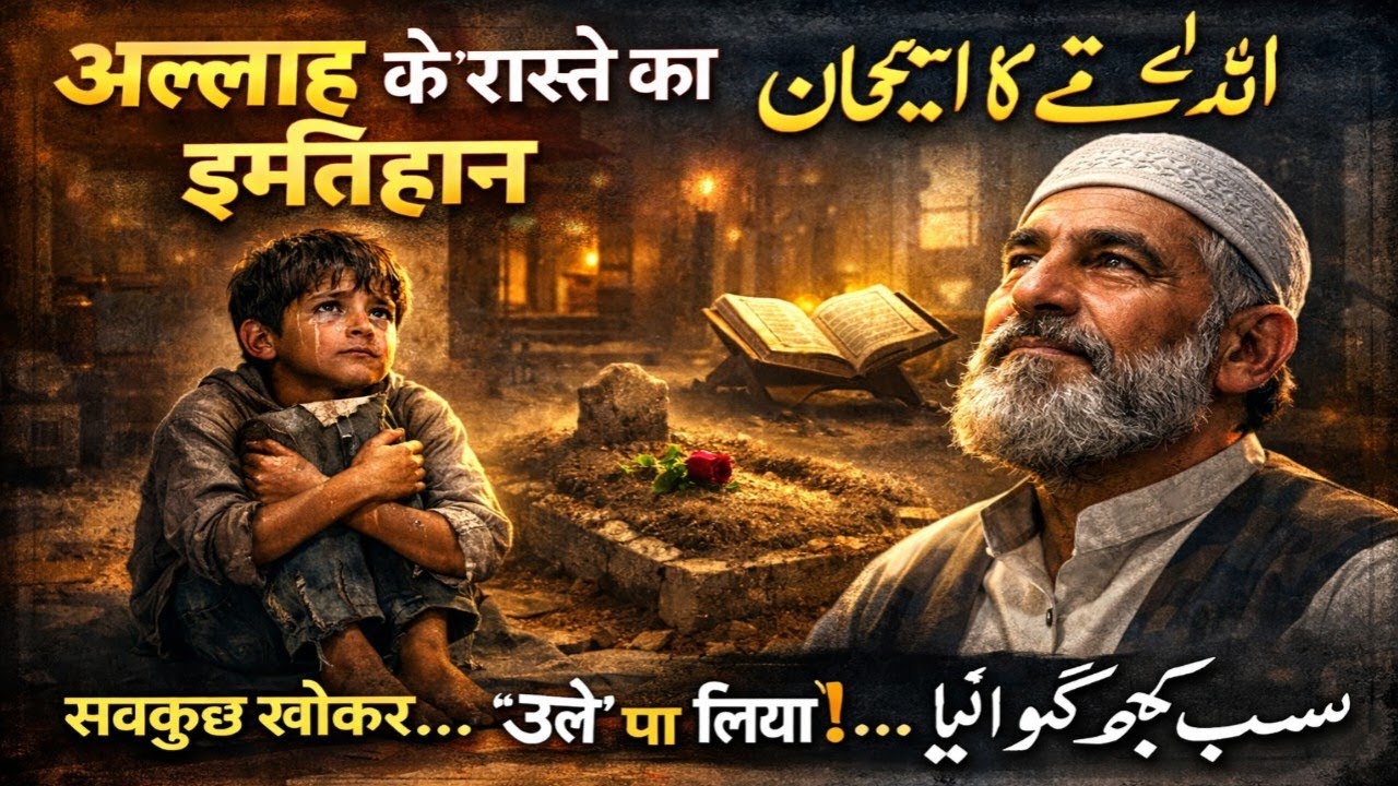 अटूट विश्वास की कहानी | ایک بچے کا ایمان جو سب کچھ بدل دے | “Islamic story | Emotional story |