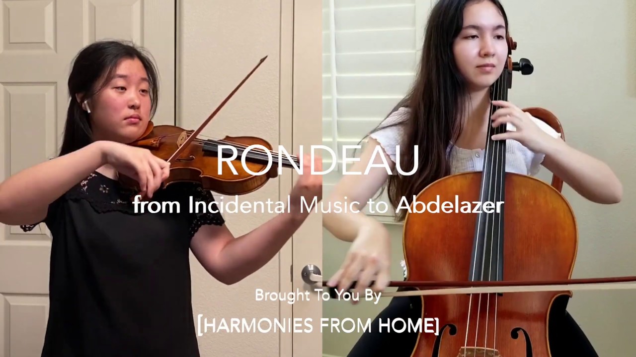 Rondeau - Violin and Cello Duet [Harmonies from Home]