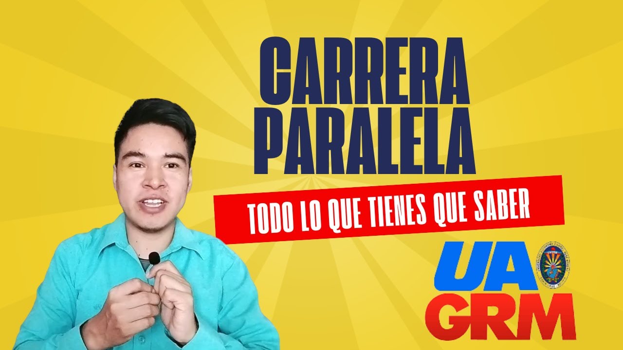 Como Hacer Carrera Paralela en la UAGRM | Universidad Aut&oacute;noma Gabriel Ren&eacute; Moreno