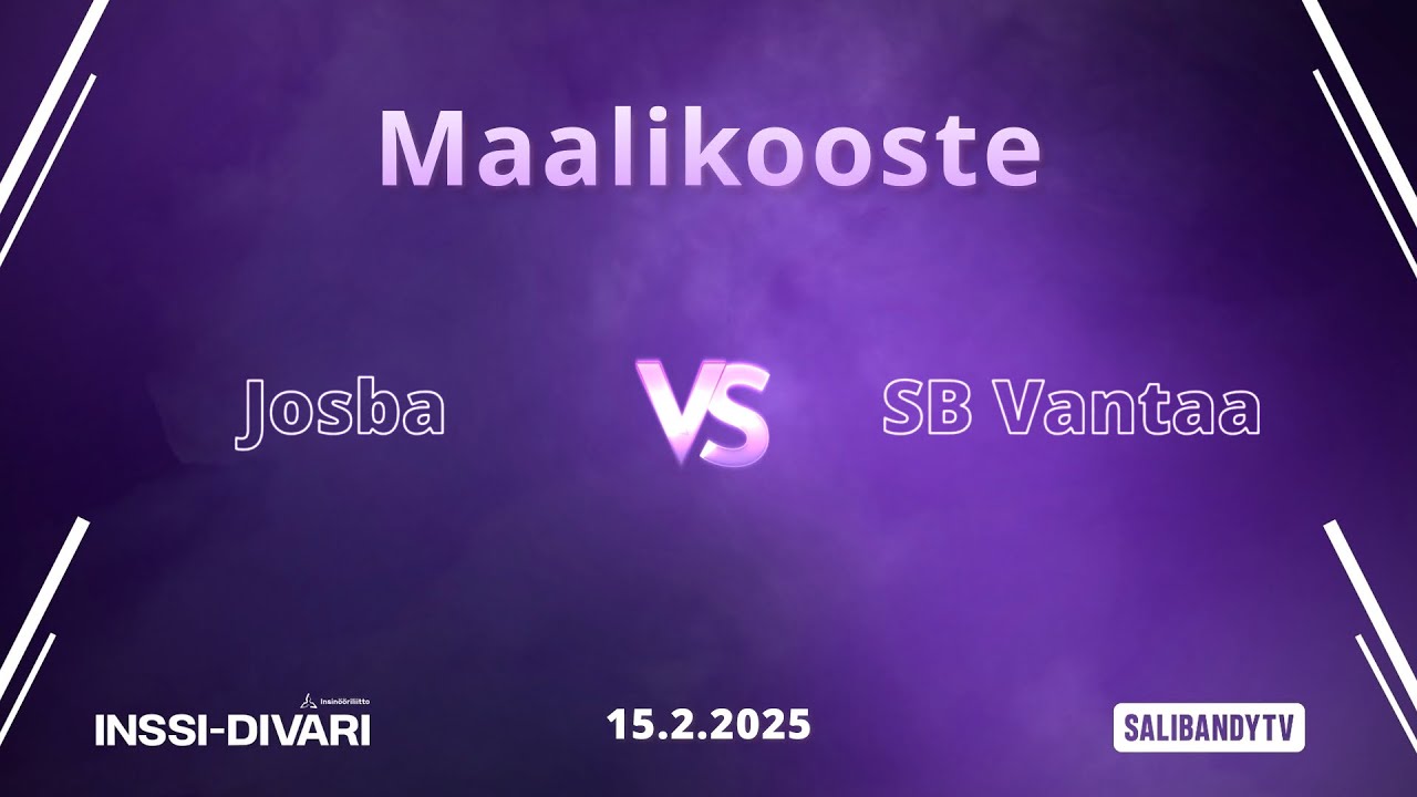 Maalikooste: Josba - SB Vantaa (Inssi-Divari M)