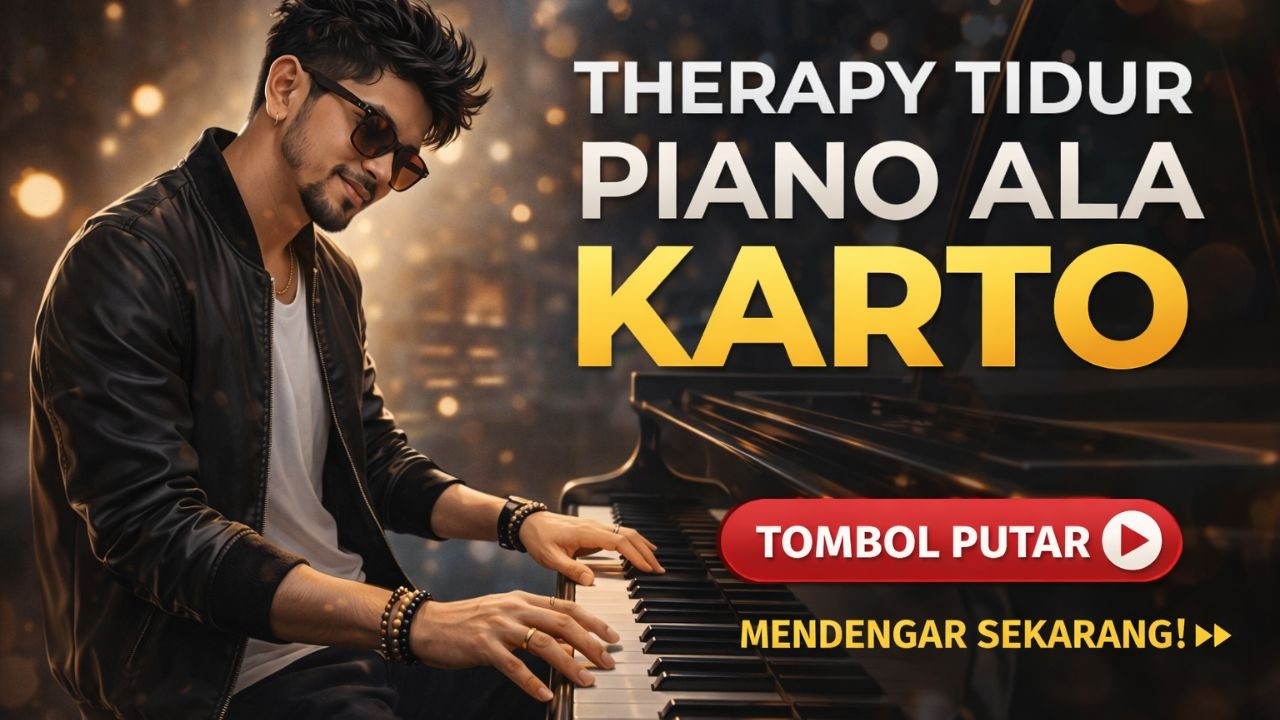 PIANO TERAPI TIDUR ALA KARTO 🎹✨ Musik Relaksasi Penenang | Deep Sleep Music & Healing Instrumental