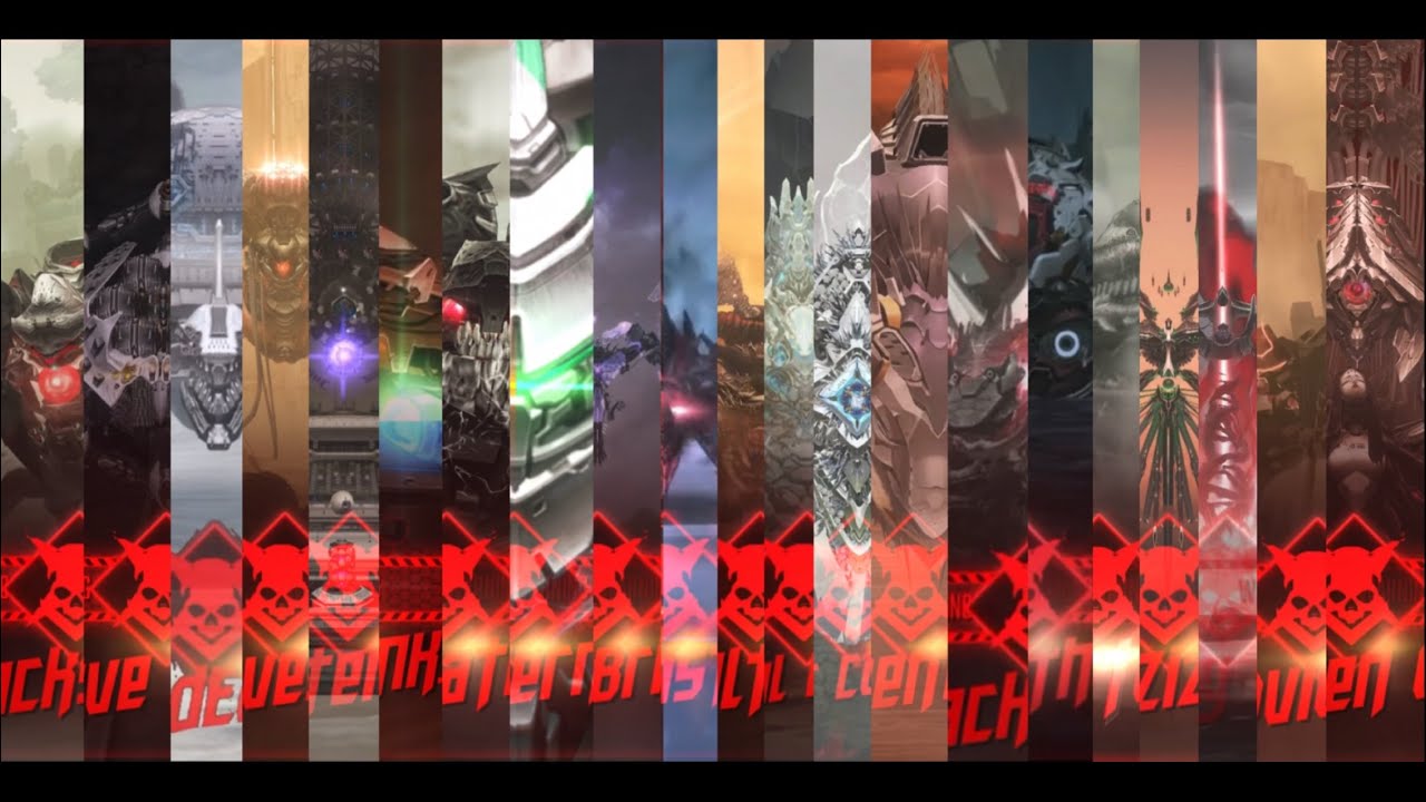 NIKKE 歴代ボス曲BGM集3(ブラックスミス~オンリーワン)+イベント戦