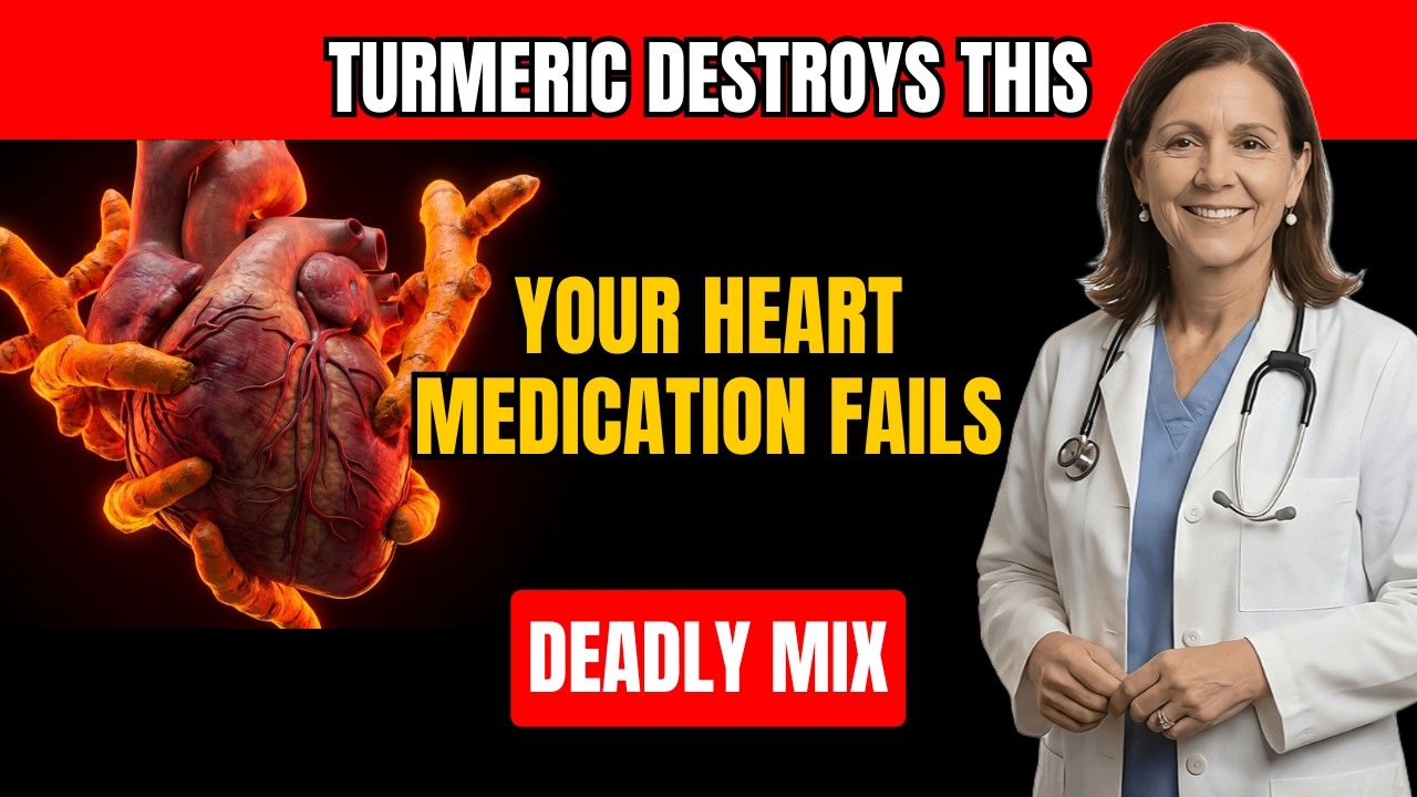 Turmeric + Amlodipine: The Dangerous Combination Doctors Won't Tell You | Senior Health Tips