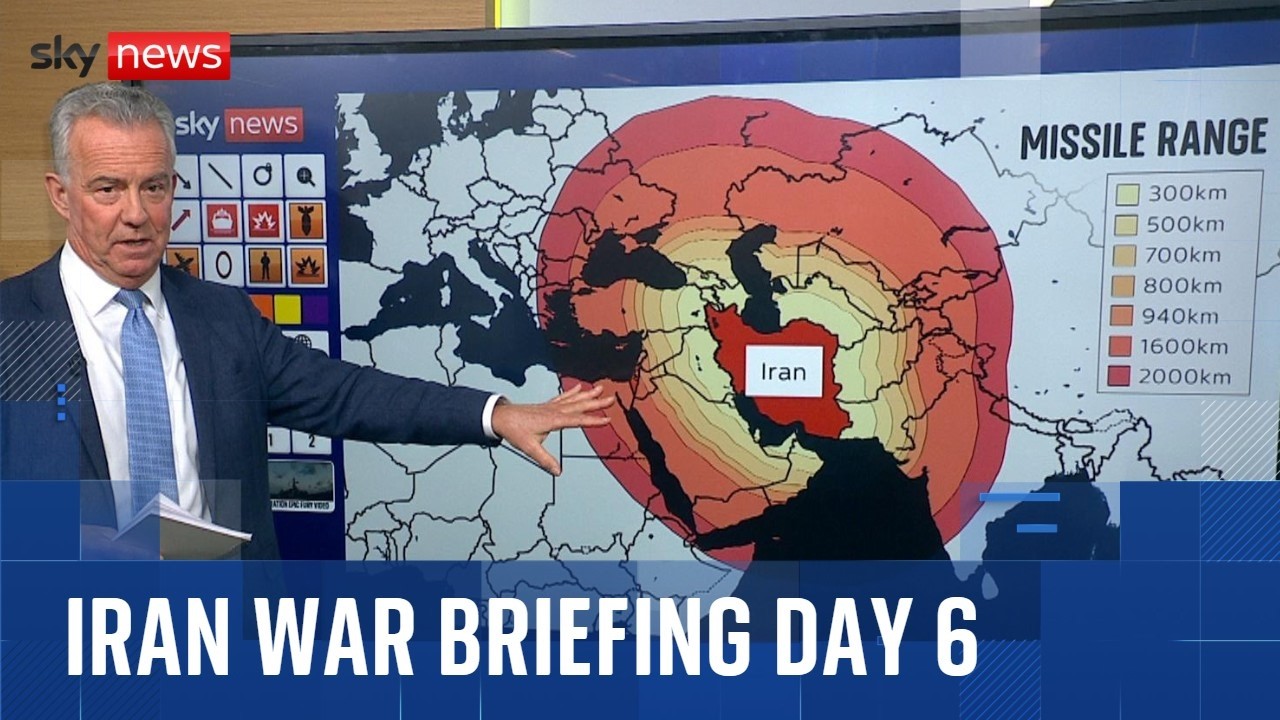 Analysis: What does Iran's missile armoury look like? | Iran War Briefing Day 6 with Sean Bell