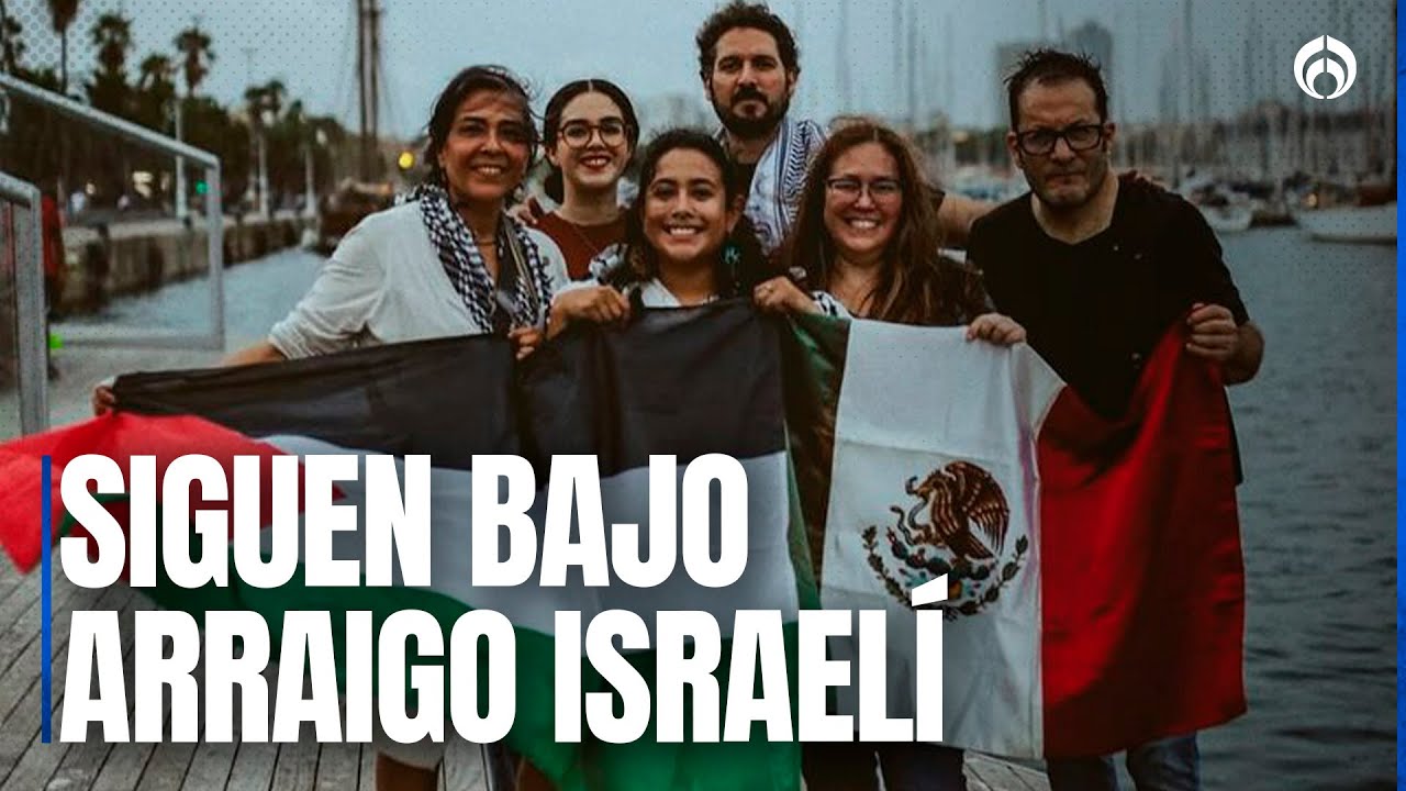 Israel mantiene detenidos a mexicanos que intentaban llegar a Gaza