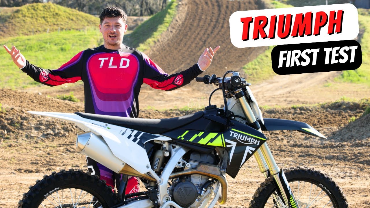 RIDING THE NEW TRIUMPH MX BIKE | IS IT A CONTENDER?