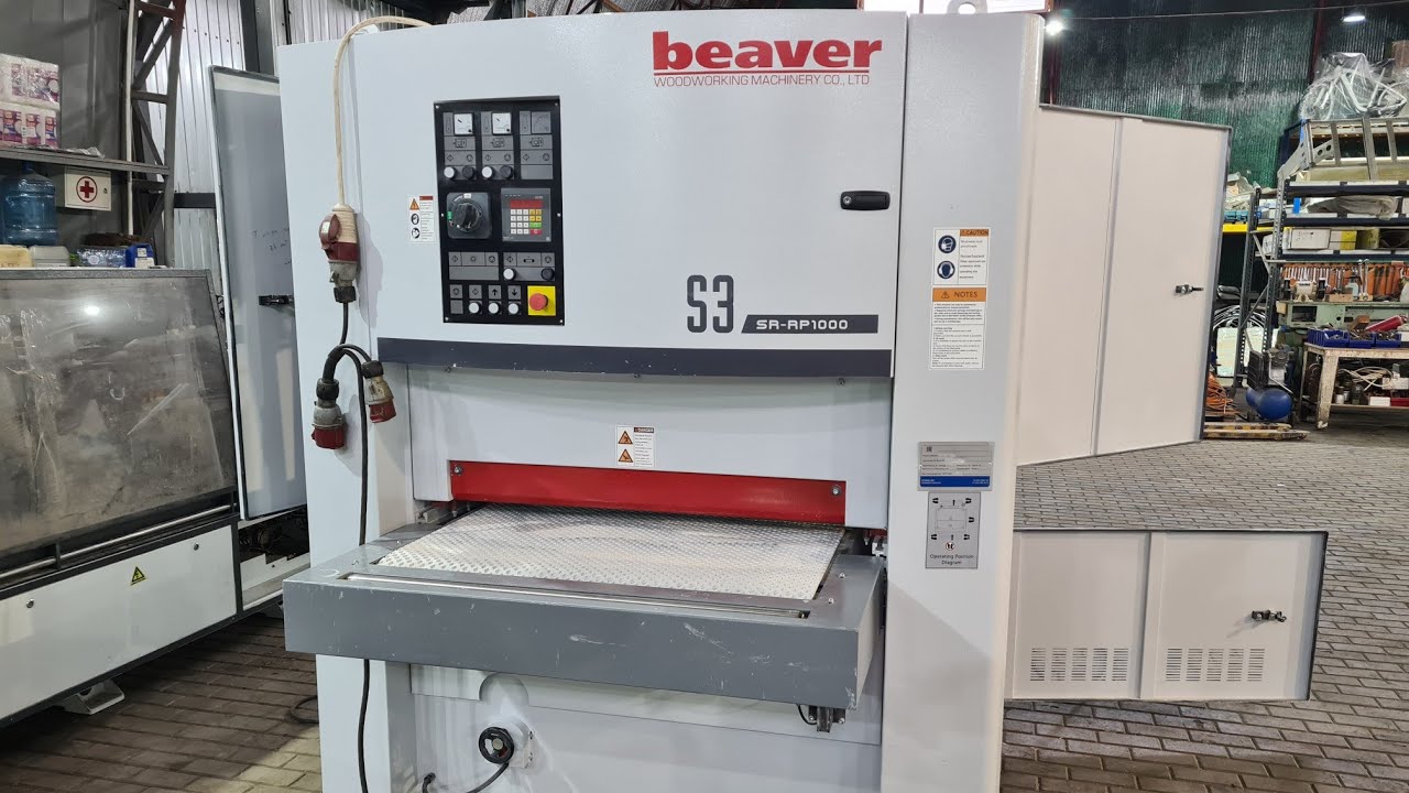 Калибровально шлифовальный станок б/у Beaver SR-RP 1000