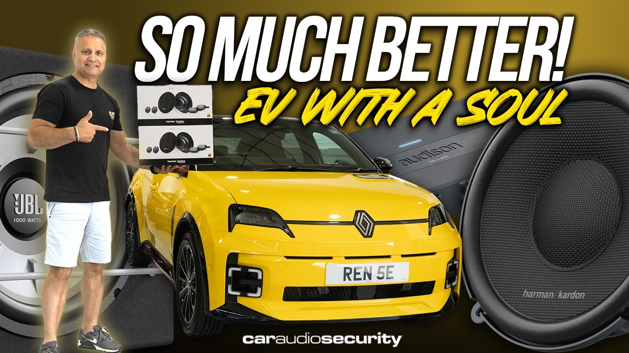 NEW Renault E-TECH finally gets an Audio Upgrade with some BASS | Car Audio & Security