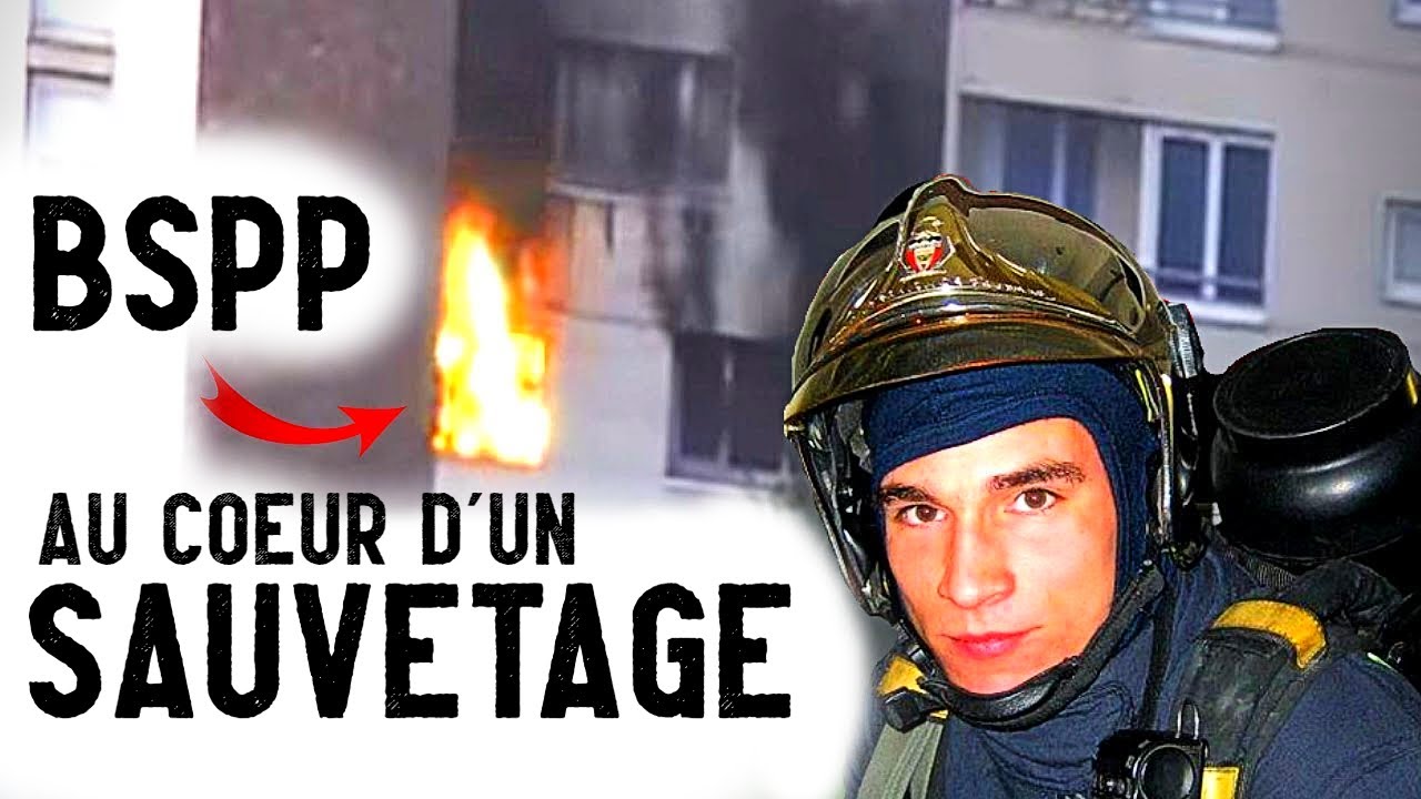 Au Cœur d'un SAUVETAGE DES POMPIERS DE PARIS ! (BSPP) (Feu d'immeuble Paris)