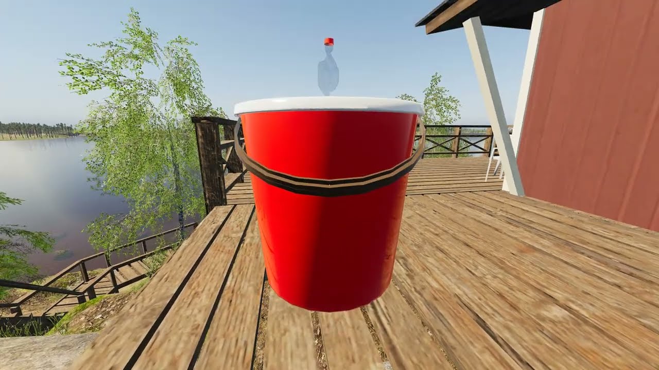 SPEEDRUN! Kalevilta reppu heti pelin alussa | Finnish Cottage Simulator