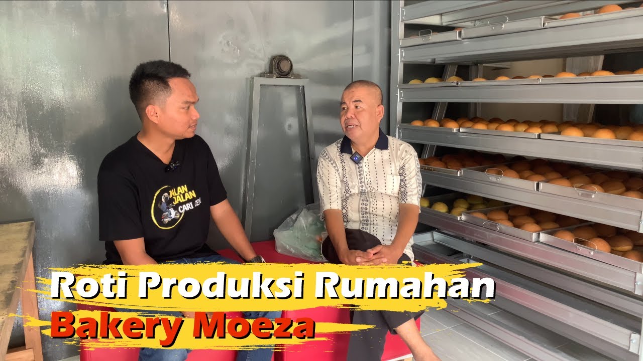 MENGUNJUNGI PRODUKSI ROTI RUMAHAN BAKERY MOEZA | CARICEMILINDONESIA