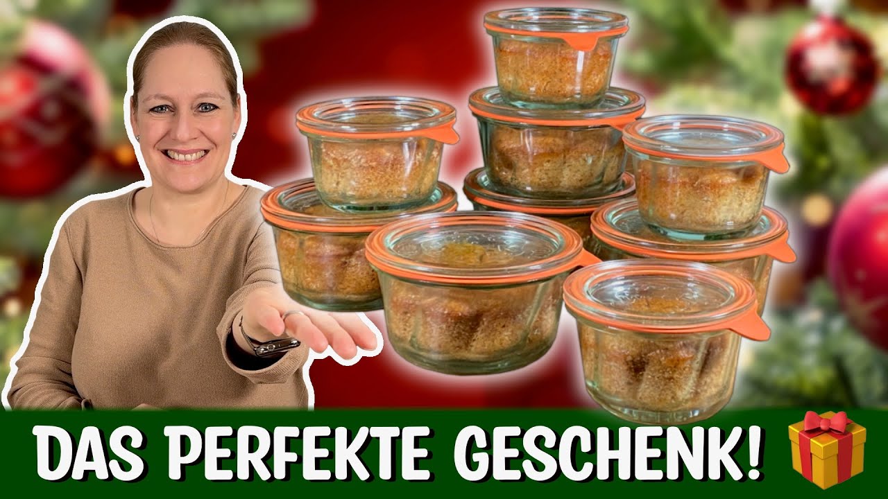 Kuchen im Glas selber machen – perfekt zum Verschenken! 🎄