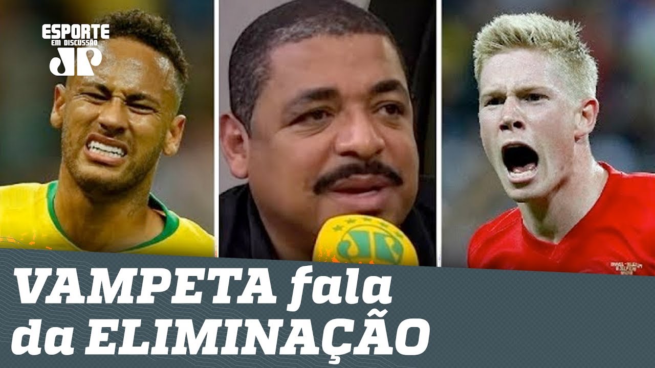 OLHA o que VAMPETA falou da ELIMINAÇÃO do BRASIL na Copa