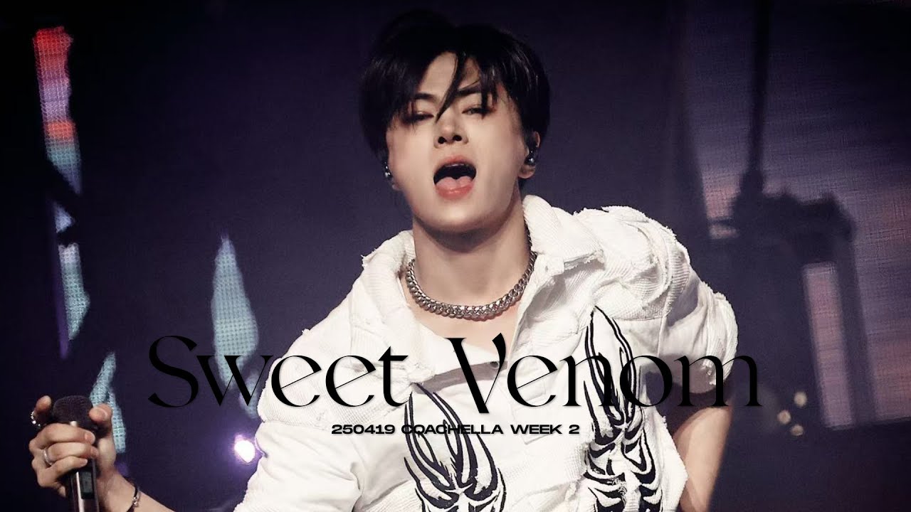 250420 ENHYPEN JAY COACHELLA Sweet Venom - 직캠 FANCAM 4K FOCUS