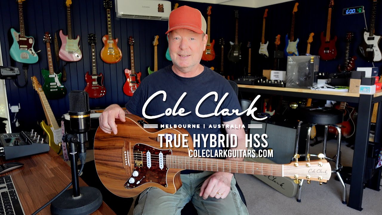 Cole Clark Guitars: True Hybrid TL Electric Acoustic HSS
