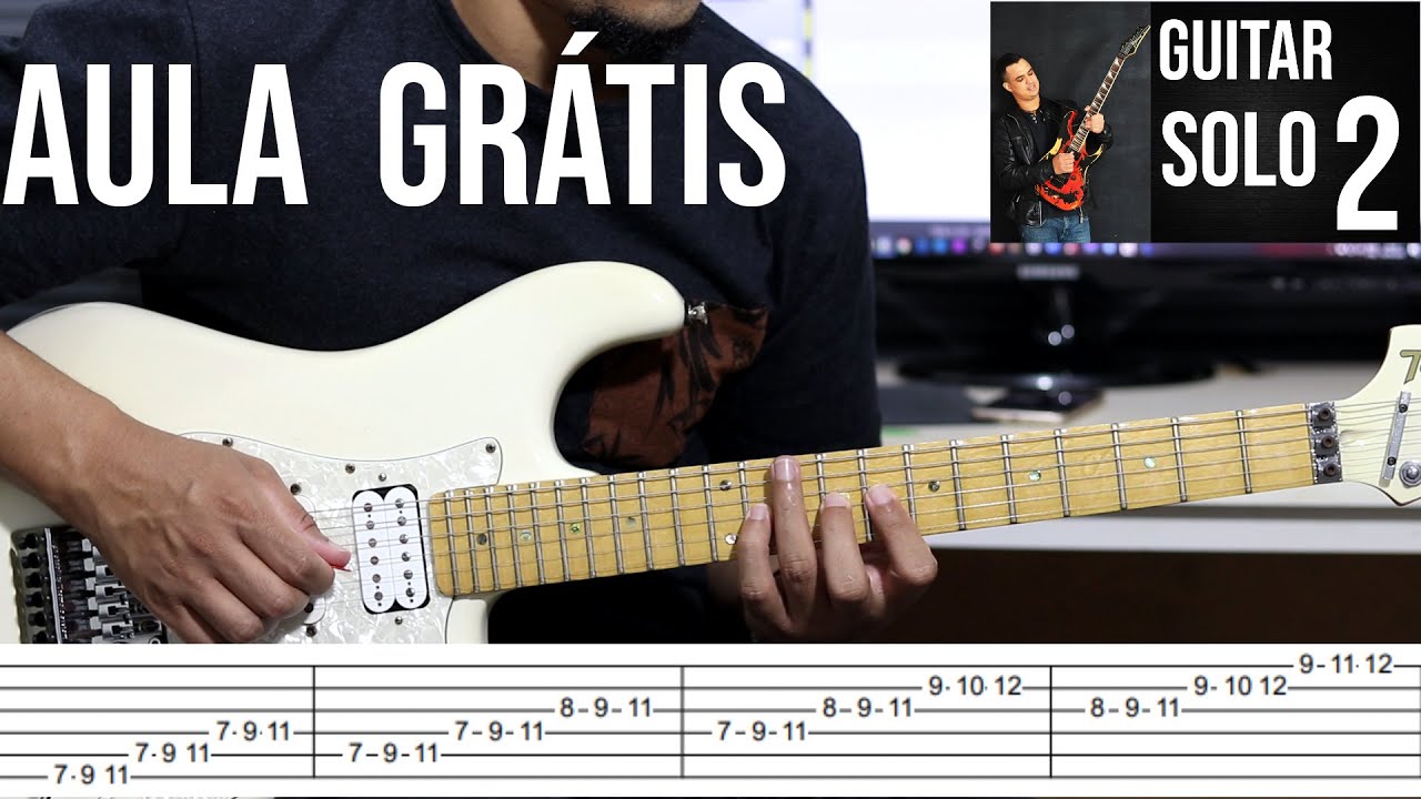 Aula Grátis | Padrão Melódico Improvisação - Guitarra + Tab