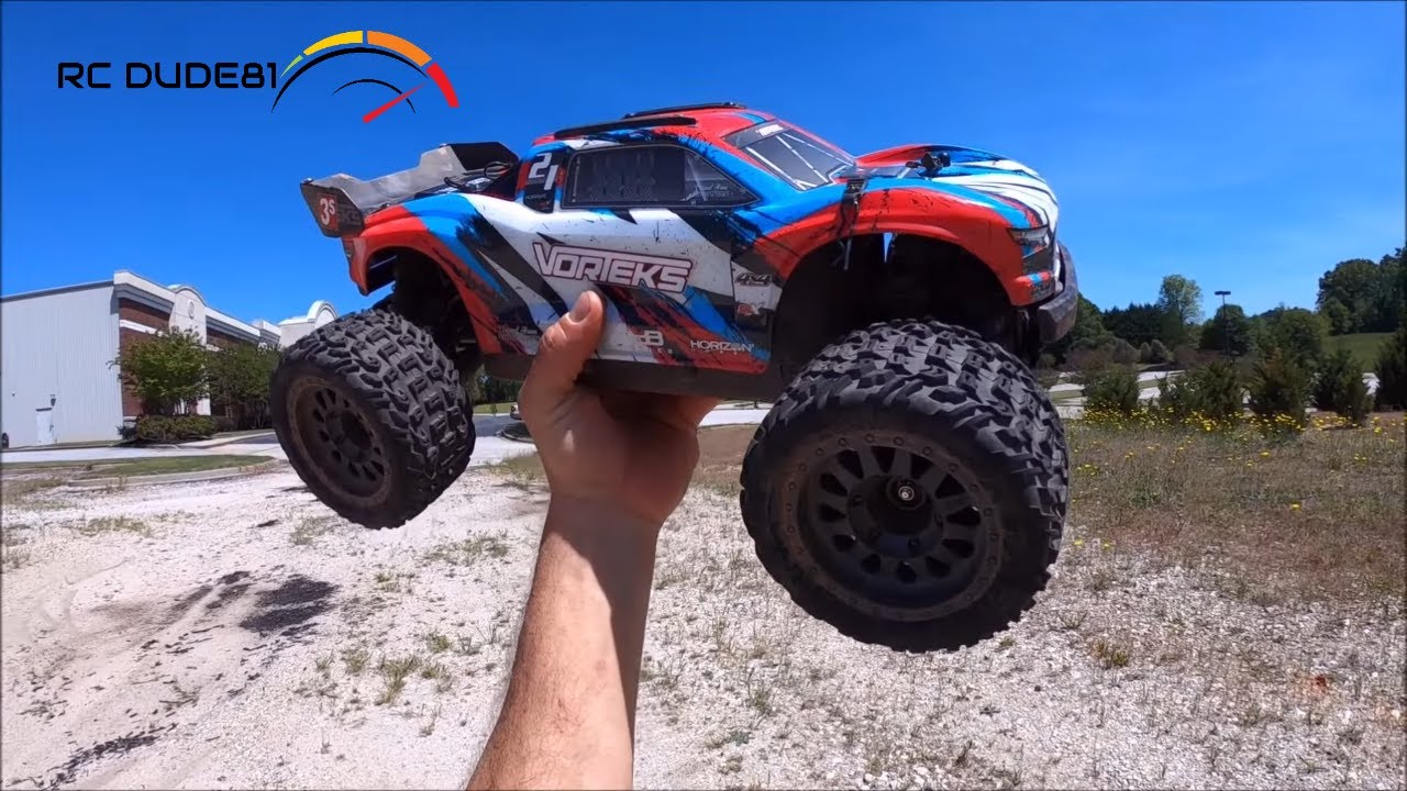 NEW! Arrma VORTEKS 4x4 3s blx! First BIG Romping!