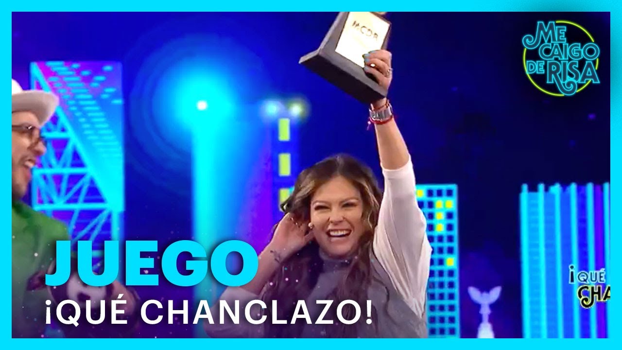Mariana Echeverría gana la chancla de oro con un poquito e ayuda en ‘¡Qué chanclazo!’ | MCDR